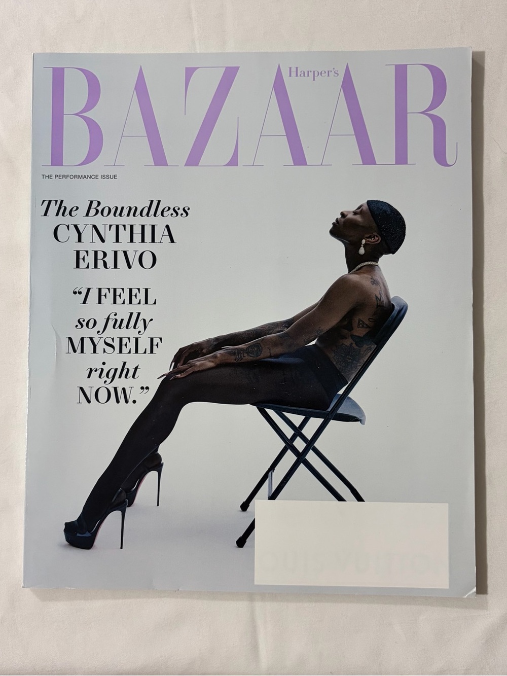 Harper’s Bazaar Cynthia Erick “Feel So Myself Right Now” Issue Nov2025 Magazine